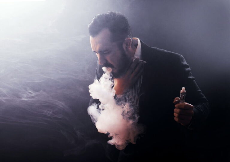 Why do I cough when I vape?