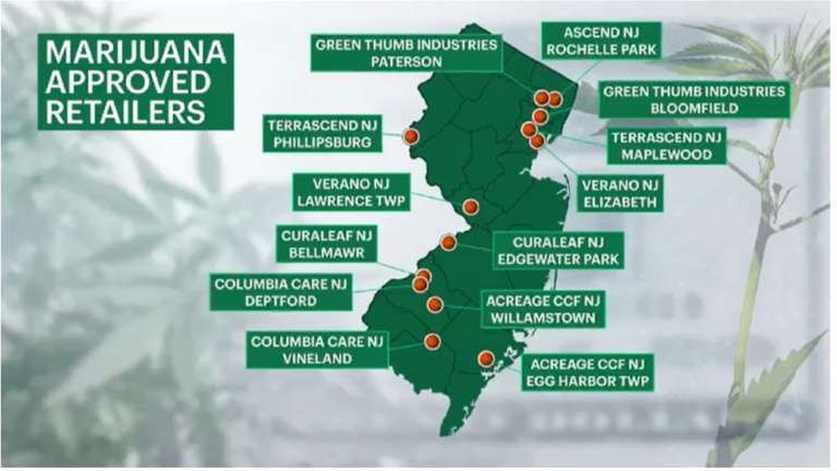 Legal Cannabis Sales Begin Today in New Jersey