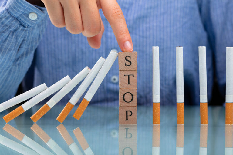 The diet to follow to quit smoking