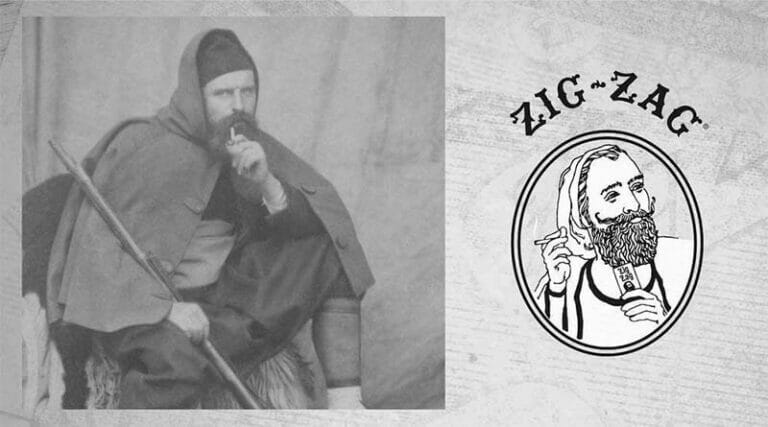 Why is Captain Zig Zag an icon of stoners?