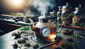 Why should you add a fatty substance to a CBD infusion and which one to choose? 10 CBD infusion with ideal water temperature